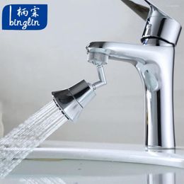 Bathroom Sink Faucets BINGLIN 720 Degree Universal Splash Philtre Faucet Sprinkler Washbasin Extender Adapter Kitchen Nozzle