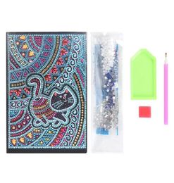 DIY Special Shaped Diamond Painting Notebook Diary Book 60 Pages A5 Notebook Embroidery Diamond Cross Stitch Note Book XMAS Gift1367666
