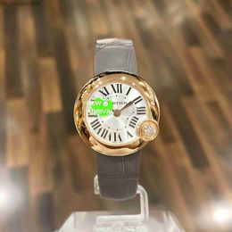 10A Top Counter Quality Original 1:1 Designer Carter Watches counter 26mm white balloon series rose gold inlaid English womens watch