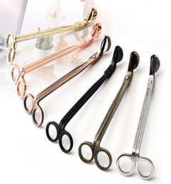 New 50pcs 18cm Stainless Steel Candle Scissors Wick Trimmer Snuffers Gift Oil Lamp Trim Scissor Cutter Snuffer Tool Tools SN35768869787