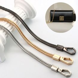 Bag Chain DIY GoldSilverGun Black Strap Replacement Purse Shoulder Straps Small Handbag Handle 240429