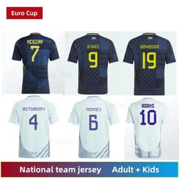 2024 Scotland Football shirt Euro Cup ScoTTisH 24 25 National Team Soccer Jersey TIERNEY DYKES ADAMS football shirt CHRISTIE McGREGOR McKENNA