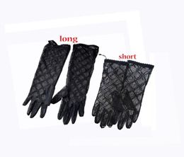 women long Lace Bride Bridal Wedding Gloves Crystals Wedding Accessories five Fingerless Wrist Leng no box8342802