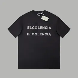 BLCG LENCIA Unisex Summer T-shirts Mens Vintage Jersey T-Shirt Womens Oversize Heavyweight 100% Cotton Fabric Workmanship Plus Size Tops Tees BG30437