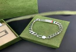 Bracelets high quality letter G luxury Jewellery gold chain pendants bijoux designer cci original packaging 925 red gre8273191