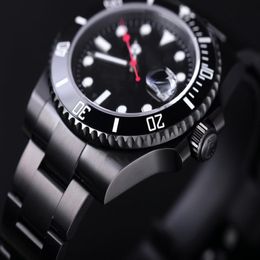 V9 Montre DE Luxe black 904L Steel watch case CAL3135 Movement watches original folded button Waterproof luminous Mens watches3057057