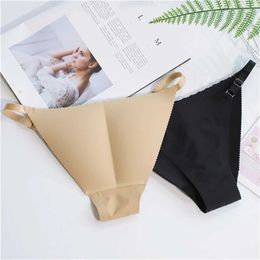 Waist Tummy Shaper Womens seamless integrated Hip Lifting Pants with Pad sexy fake buttocks tight push up molded underwear womens Q240509