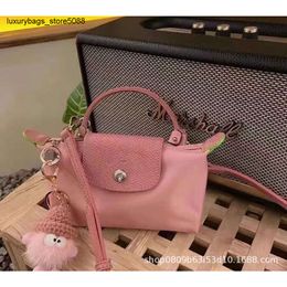 Luxury Handbag Designer Shoulder Bag Crossbody Bag Bun Mini Dumpling Bun Change Bag Single Shoulder Diagonal Handbag with Shoulder Strap Womens BagHJ82