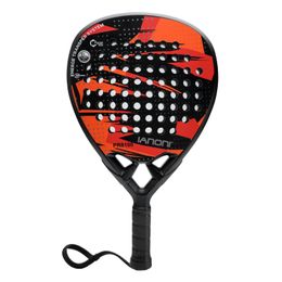 IANONI Padel Racket Carbon Fiber Surface with EVA Memory Flex Foam Core Tennis Racquets Lightweight y240509