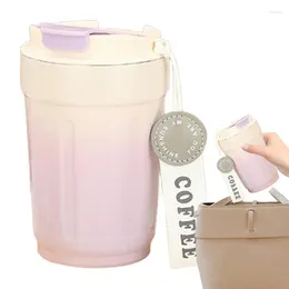 Water Bottles Coffee Tumbler Leakproof And Durable 380ml Cup With Lid Vacuum Insulated Cups Handle Gifts