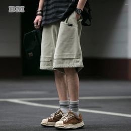 Men's Shorts Summer Japanese Streetwear High Quality Cargo For Men Clothing Y2k Harajuku Casual Cotton Basketball Pants Korean