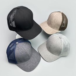 Ball Caps Personal Colour Block Baseball Hats Men Women Trend Sunshade Outdoor Breathable Casual Fashion Mesh Versatile Trucker