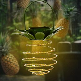 Colourful LED Light Night Pineapple Solar Lights Waterproof Garden Lights Hanging Lamp Fairy Night Lights Art Home Decoration VT1447183952