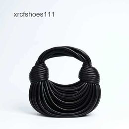 Small Handbags Knitted Knot Designer Venata Bottegss Totes 2024 Hand Bag Brand Leather Womens Round Lady Bags Cattle Handbag Double Purse Noodle Z9HP