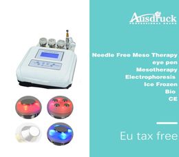 EU tax 4in1 Needle Mesotherapy meso therapy Pon Ultrasonic Skin Rejuvenation machine anti wrinkle Beauty Device deskt6762509