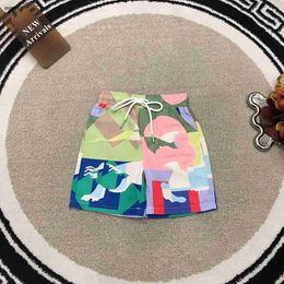 Brand baby swimsuit Colour splicing kids beach pants Summer child swim trunks Size 100-150 CM kids designer clothes Boys swimming trunks 24May