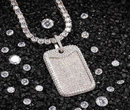 New Men Women Hip Hop Iced Out Crystal CZ Dog Pendant Necklaces Bling Jewelry Christmas Gift26129385686