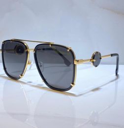 Sunglasses For Men and Women Summer style 2233 AntiUltraviolet Retro Plate Oval frameless fashion Eyeglasses Random Box1040828