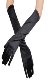 Five Fingers Gloves JAYCOSIN Classic Adult Skin OperaElbowWrist Stretch Womens Satin Long Wedding Bridal Evening Party Prom Mitt2846418