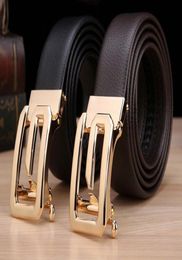 designer luxury belts for men big buckle belt New fashion mens business leather belts letter G whole 2342176
