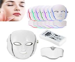 Health Beauty 7 Colours Lights LED Pon PDT Facial Mask Face Skin Care Rejuvenation Therapy Device Portable Home Use UPS8065278