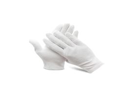 White quality cotton work gloves for both men and women fiber is comfortable breathable239c9033915