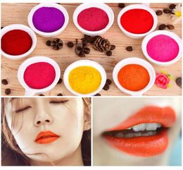 DIY Lipstick Pigment Powder Lip Gloss Pigment For DIY Lipgloss Powder Red Pink Make Up Tools Makeup Comestics Gloss5599629