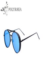 2021 Luxury Sunglasses Men Stainless Steel Frame Double Line Superstar Mirror Novel Metal Thick Sun Glasses With Box9872290