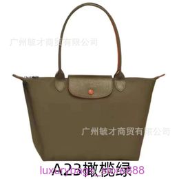 Designer Bag Stores Are 95% Off Bun Nylon Dumpling Anniversary Large Capacity Womens Canvas Tote One Shoulder HandbagK2F0
