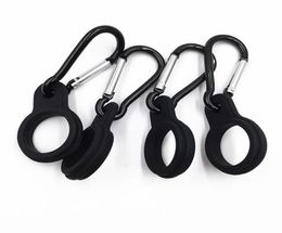 Silicone Water Bottle Carabiner Holder Camping Hiking Sports Beverage Buckle Hook Clip Key Ring Tools Outdoor Gadgets FT385680334