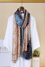 Hangzhou silk women039s spring and summer British versatile long air conditioning shawl with foreign Fashion scarf7765276