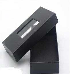 Classic Black Tie Box Bow Tie Necktie Gift Boxes Men039s Tie Packaging Display Storage Cases 4 Styles Window Top SN2078475866