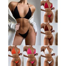 Women's Swimwear Qianmo Clothing Bikini 2023 New Xingcheng Split Swimwear Womens Bikini