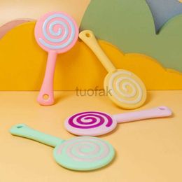 Teethers Toys 1 baby tooth toy for 0-12 months of training grip strength lollipop shaped baby regeneration soft silicone baby accessories chewing toy d240509
