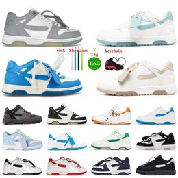 White Out Of Office OOO Low Sneaker designer shoes offs Men Walking Sneakers Plateforme Women Running Black Navy Blue Panda Olive Vintage Distressed Sports Trainers