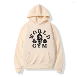 Men's Hoodies Fashion Men Hip Hop World Gym Sports Harajuku Couple Pullover Male Hooded Sweatshirt Fleece Women Hoody Clothes