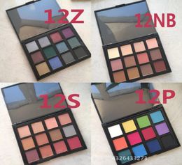 12 Eye shadow eyeshadow Palette 4 type Smoky Customised Easy cosmetics Colour accept print your logo3977293