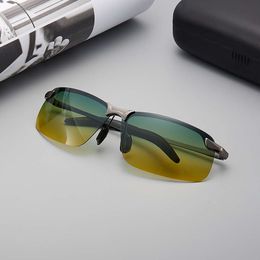Sunglasses for men driving day and night Polarised driving glasses for both day and night black technology sunglasses for women night vision glasses for night use