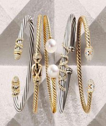 Годки модный роскошный складываемая манжета для женщин для женщин Свадьба Полный кубический кристалл циркона Cz Bracemet Silver Color Bracelet 20229340579