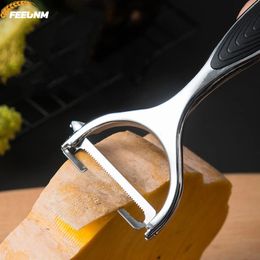 Stainless Steel Kitchen Accessories Multifunction Vegetable Peeler Cutter Potato Carrot Grater Fruit Salad Tools 240429