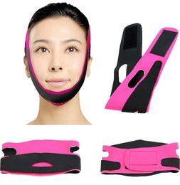 Chin Cheek Slim Lift Up Anti Wrinkle Mask Strap Band V Face Line Belt Women Slimming Facial Beauty Tool3274691