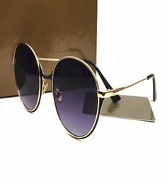 Italy fashion sunglasses classic round metal frame simple leisure style high quality alloy legs uv protection eyewear for men wome1216336
