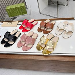 Mulheres deslizam Sandal Hollow Out chinelos planos letra entrelaçada sandálias de designer de flip-flop sandálias de verão slides de borracha de borracha ao ar livre