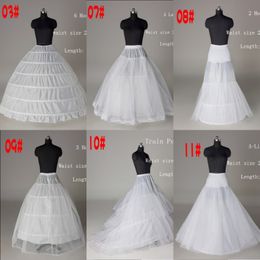 6 Stil billig netz petticoat mermaid ball kleider eine Linie Brautkleider Crinoline Prom Abend Kleider Petticoat Bridal Wedding Accessori 219s