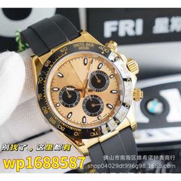 Panda N Ditona Series Herren C Factory 4130 7750 Multi -funktionale Timing Mechanische Uhr