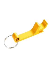 Portable Beer Wine Bottle Opener Keyrings Keychains Aluminum Alloy Metal Keyfob Tin Beer Beverage Openers Kitchen Tool jllFBB eato5919947