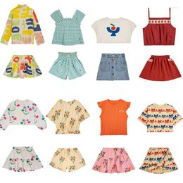 Clothing Sets Kids Clothes 2024 Spring Summer BC Brand Girls Cute Print T Shirts And Skirts Baby Child Fashion Outwear