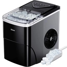Ice Maker Countertop 26lbs in 24Hrs SelfCleaning Machine with Scoop and Basket 2 Sizes of for Kitchen Office Bar 240509