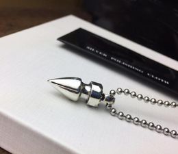 Fashion bullet pendant necklace cuban for mens and women trend personality punk style Lovers gift hip hop jewelry2625802