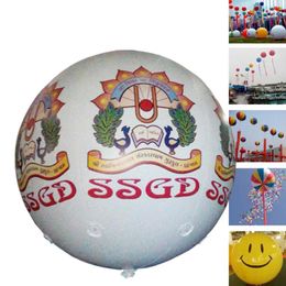 Party Decoration Anniversary Decorations PVC Helium Balloon Event Supplies Classic Toys DIY Logo Printing Ball Giant Diameter 200cm